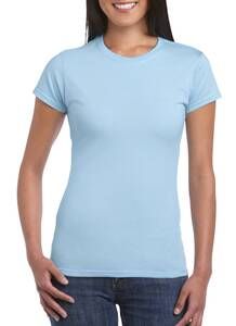 Gildan GD072 - Softstyle™ women's ringspun t-shirt Light Blue