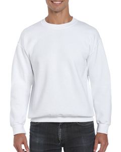 Gildan GD052 - DryBlend™ adult crew neck sweatshirt White