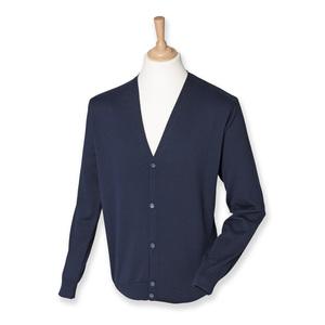 Henbury HB722 - V-button cardigan