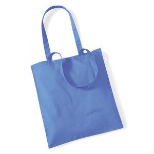 Westford Mill WM101 - Promo shoulder tote Cornflower blue