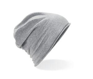 BEECHFIELD BF361 - Jersey Beanie Heather Grey