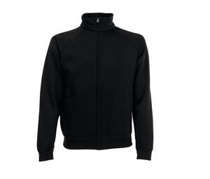 Fruit of the Loom SC365 - Sweat Jacket Black