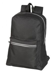 Black&Match BM904 - Classic Backpack Black/Orange