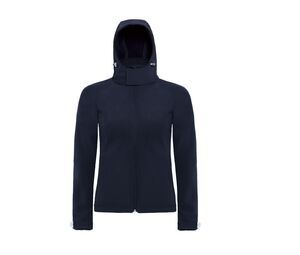 B&C BC660 - Hooded Soft-Shell Women Navy