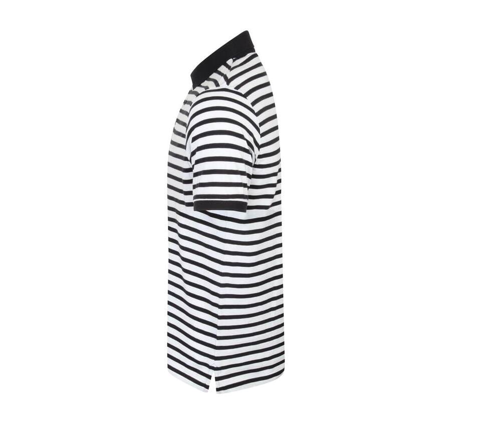 Front Row FR230 - Striped Jersey Polo Shirt