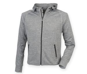 Tombo TL551 - Ladies' running hoodie Grey Marl
