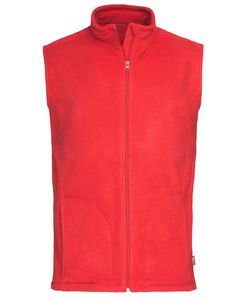 Stedman STE5010 - Polar Fleece Vest  for men Stedman - Active Scarlet Red