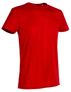 Stedman STE8000 - Crew neck T-shirt for men Stedman - ACTIVE SPORTS-T Crimson Red