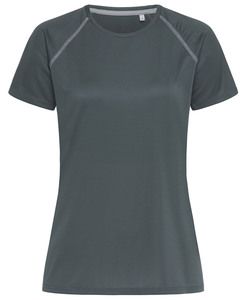 Stedman STE8130 - T-shirt Crewneck raglan for her Granite Grey