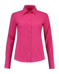 Lemon & Soda LEM3985 - Shirt Poplin LS for her Fuchsia