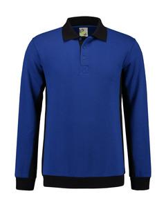 Lemon & Soda LEM4700 - Polosweater Workwear Royal Blue/BK