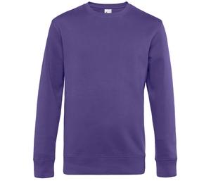 B&C BCU01K - Straight Sleeve Sweatshirt 280 KING Radiant Purple