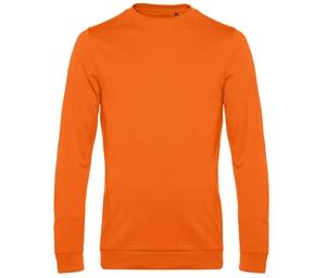 B&C BCU01W - Round Neck Sweatshirt # Pure Orange