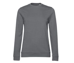 B&C BCW02W - Women's Round Neck Sweatshirt # woman Elephant Grey