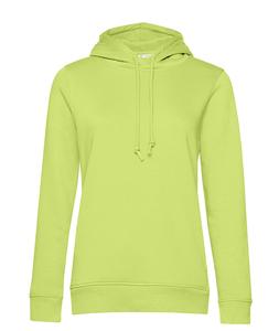 B&C BCW34B - Women's Organic Hoody Lime