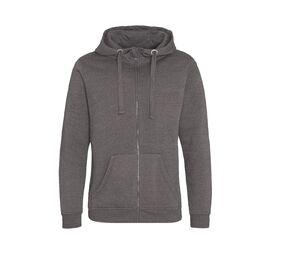 AWDIS JH150 - Graduate heavy zip-up hoodie Charcoal