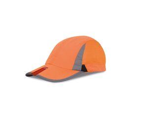 Result RC086 - Sports cap Orange / Black
