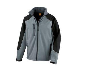 RESULT RS118 - Veste Softshell à capuche Grey / Black