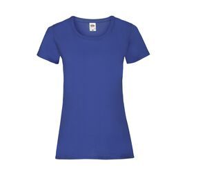 Fruit of the Loom SC600 - Lady-fit valueweight tee Royal blue