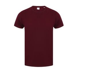 Skinnifit SF121 - The Feel Good T Men Burgundy