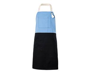 VELILLA V4210B - Two-tone apron Turquoise