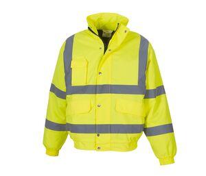 Yoko YK211 - High visibility bomber jacket Hi Vis Yellow