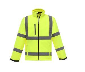 Yoko YKK09 - High Visibility Softshell Jacket