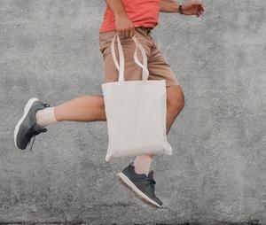 NEWGEN NG140 - Recycled cotton shopping bag Natural
