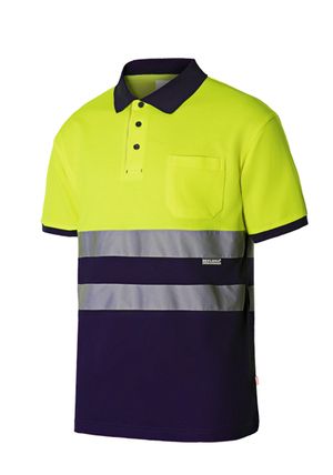 Velilla 305513 - HV SS TWO-TONE COTTON POLO