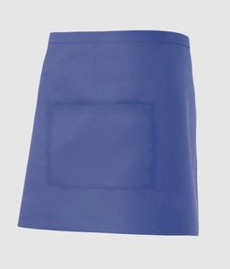 Velilla 404201 - SHORT APRON Ultramarine Blue