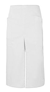 Velilla 404209 - LONG APRON White