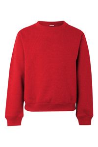 Mukua SC270K - KIDS CREW NECK SWEATSHIRT Red