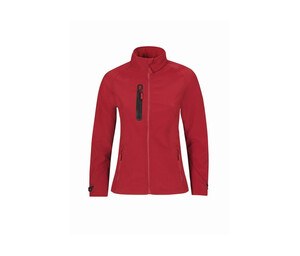 B&C BC664 - Softshell jacket women Deep Red 