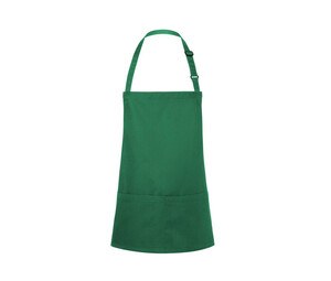 KARLOWSKY KYBLS6 - SHORT BIB APRON BASIC WITH BUCKLE AND POCKET