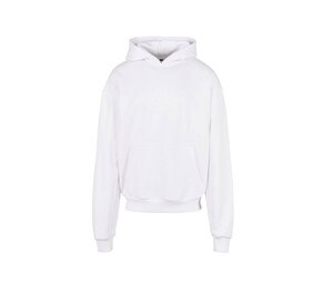BUILD YOUR BRAND BY162 - Ultra heavy cotton box hoody White