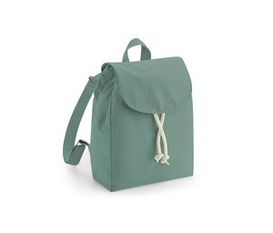 WESTFORD MILL WM881 - Organic cotton mini backpack Sage Green