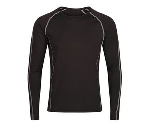 REGATTA RGS228 - Long-sleeved stretch T-shirt Black