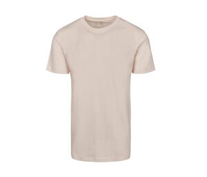Build Your Brand BY004 - T-shirt round neck Pink Marshmallow