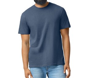 GILDAN GN670 - SOFTSTYLE CVC ADULT T-SHIRT Navy Mist