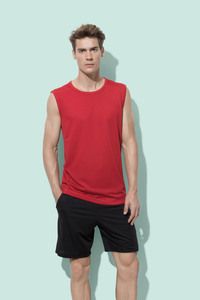 Stedman STE8440 - Sleeveless T-shirt Mesh Active-Dry for him