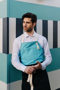 VELILLA V4210B - Two-tone apron