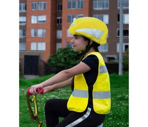 KORNTEX KX801 - HI-VIS WATER-REPELLENT BICYCLE-HELMET COVER "MAASTRICHT"